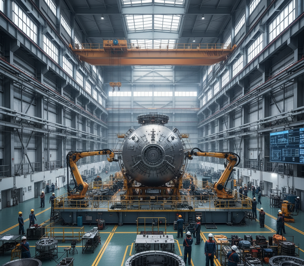 Nuclear power plant manufacturing facility